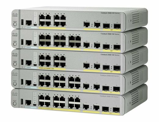 Bộ chuyển mạch Ethernet xử lý mạng WS-C3560CX-12TC-S Bộ chuyển mạch Poe 3560-CX 12 cổng